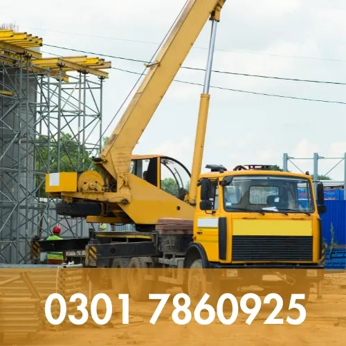 Hire Crane For Rent Service in Bahria Nasheman