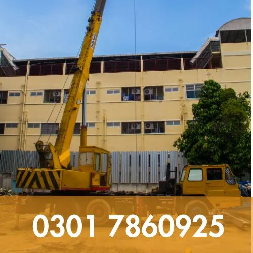 Hire Crane For Rent Service in Cantt Lahore