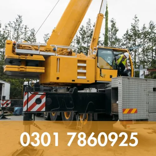 Hire Crane Services in Gulberg 1/2/3