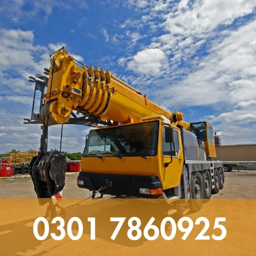 Crane For Rent Service in Garden Town