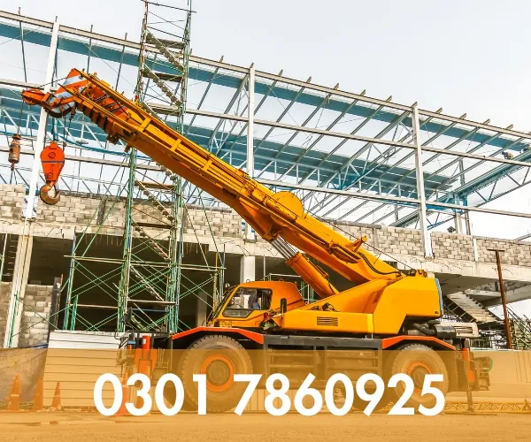 Khan Crane Rental Company in Lahore Khan Crane Service